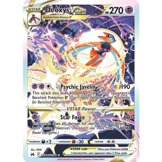 Deoxys VSTAR - Crown Zenith: Galarian Gallery (CRZ:GG)