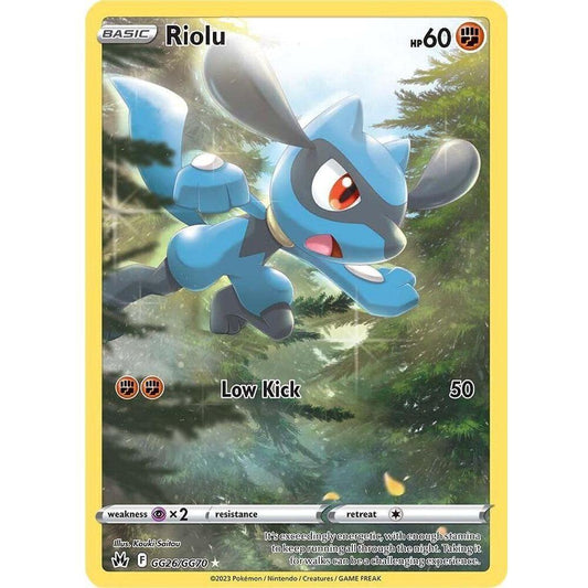 Riolu - Crown Zenith: Galarian Gallery (CRZ:GG)