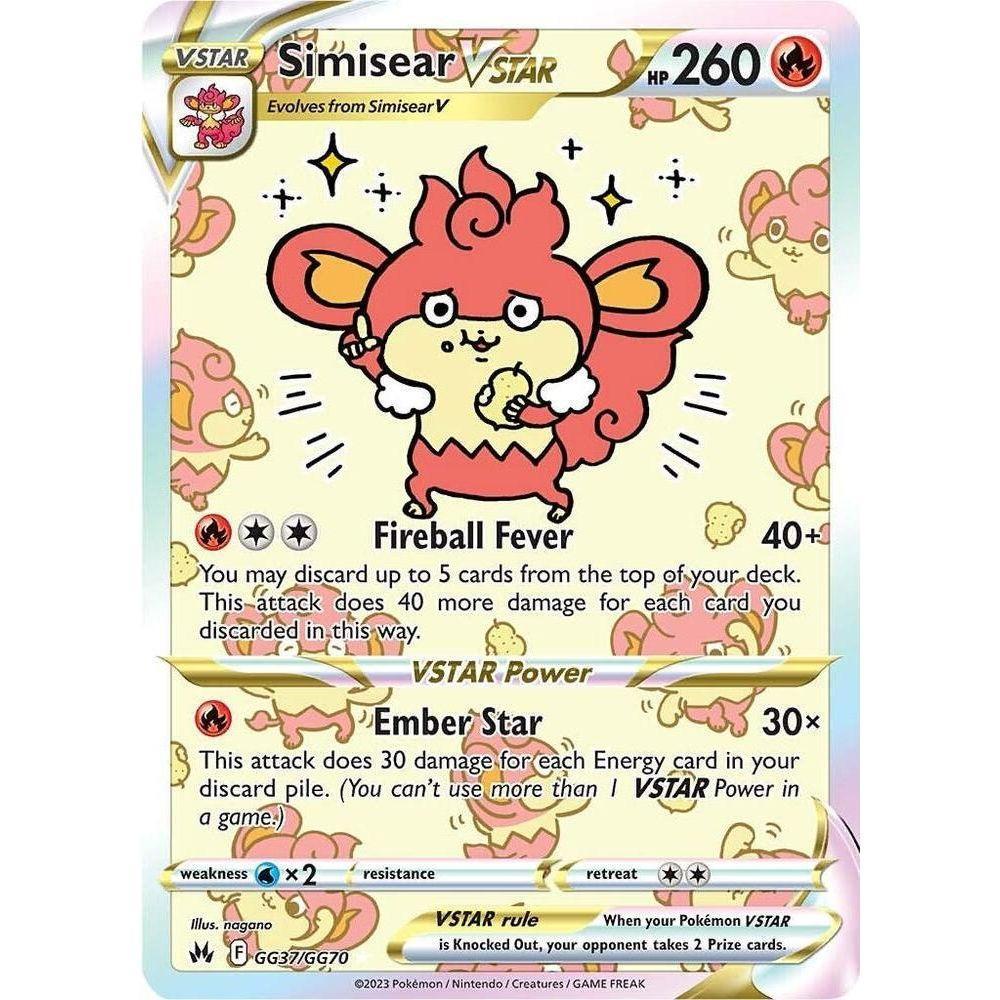 Simisear VSTAR - Crown Zenith: Galarian Gallery (CRZ:GG)