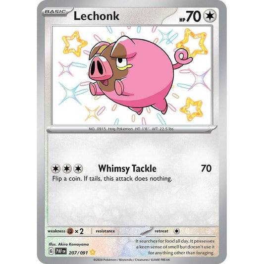 Lechonk - 207/091 - SV: Paldean Fates (PAF)