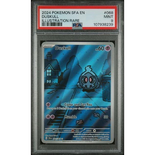PSA 9 Duskull 068/064 Sv: Shrouded Fable Holo