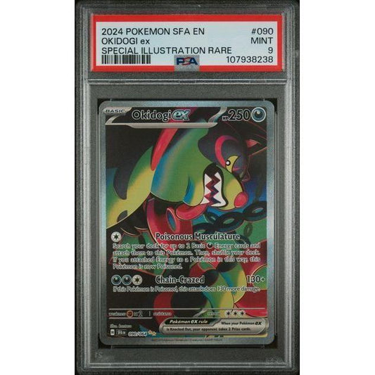 PSA 9 Okidogi ex 090/064 Sv: Shrouded Fable Holo
